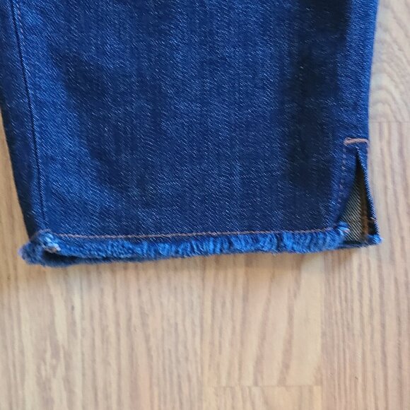 NEW NWT! EILEEN FISHER STRETCH ORGANIC COTTON DENIM JEAN HIGH RISE ANKLE sz 16W - Picture 6 of 7